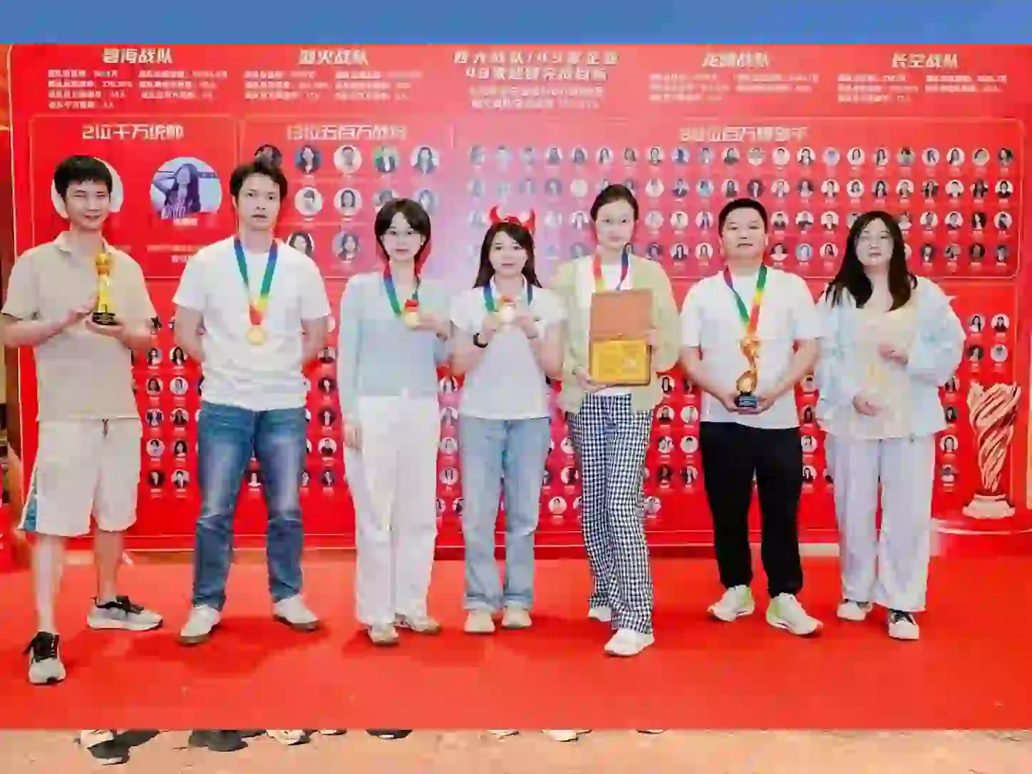 杰雕团队活动合影